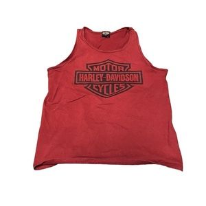 Vintage Harley Davidson Sturgis Red Tank Top
